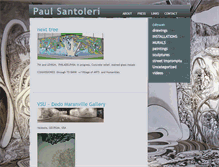 Tablet Screenshot of paulsantoleri.com